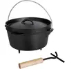 Image de Esschert Design, Plat à barbecue, Grilltopf Holländischer Ofen 10", 3.5 L