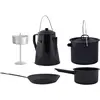 Image de Esschert Design, Plat à barbecue, Set de cuisine Outdoor, 4 pièces