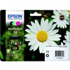 Image de Epson, Cartouche d'impression, 18 Multipack - pack de 4 - noir, jaune, cyan, magenta (M, C, Y, CF)