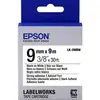 Image de Epson, Ruban d'étiquetage, Cassette D'étiquettes Lk-3wbw (0.90 cm, Noir)