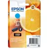 Image de Cartouche d'encre Epson Oranges Claria Home 33 Cyan