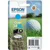 Image de Epson, Cartouche d'impression, 34XL - 10.8 ml - XL - cyan - Original - Blister avec alarme RF/acoustique (C)