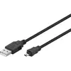 Image de MicroConnect USB A - Mini USB B (1.80 m, USB 2.0), Câble USB