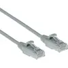 Image de ACT Grey 3 meter LSZH U/UTP CAT6 datacenter slimline patch cable snagless with RJ45 connectors (U/UTP, CAT6, 3 m), Câble réseau