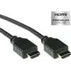 Image de ACT HDMI (type A) - micro HDMI (type D) (0.50 m), Câble vidéo, Noir