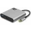 Image de ACT USB-C naar HDMI female multiport adapter met PD Pass-Through 60W, 4K, USB-A