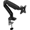 Image de ACT Support de bureau pour écran, 1 écran jusqu'à 32", vérin à gaz (Tables, 32", 9 kg), Support de moniteur, Noir