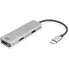 Image de ACT AC7013 (USB-C, 3 ports), Station d’accueil + hub USB, Argent