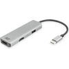 Image de ACT USB-C 4K multiport adapter voor 2 HDMI schermen. USB-A datapoort