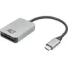 Image de ACT Lecteur de carte USB-C pour SD et micro SD, SD 4.0 UHS-II (USB-C 3.2 Gen 1), Lecteur de carte mémoire, Gris, Noir