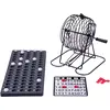 Image de Longfield Tambour de bingo 13,5 cm, kit complet - Métal noir (Allemand, 3 - 6 Joueur)