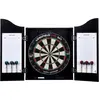 Image de Longfield Darts Armoire noire avec cible en sisal 065004C, fléchettes comprises