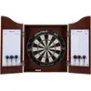 Image de Longfield Darts Armoire rouge-brun avec cible en sisal 065004C, fléchettes comprises