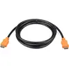 Image de Gembird HDMI (Typ A)   HDMI (Typ A) (3 m), Câble vidéo, Noir, Orange