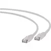 Image de Gembird * Câble patch RJ45 Cat.6A S / FTP LSHZ 1m gris (S/FTP, CAT6a, 1 m), Câble réseau