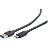 Image de Cablexpert Câble USB 3.0 AM vers Type-C (AM/CM), 0,5 m (0.50 m, USB 3.2 Gen 1, 36 W), Câble USB