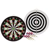 Image de Krf Cible De Fléchettes Flock With 6 Darts 45 Cm