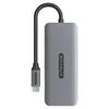 Image de Station d'accueil Sitecom CN-5503 6-en-1 USB-C LAN Adaptateur Multiport Gris