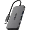 Image de Sitecom CN-5013USB-C-2xUSB-A+2xUSB-C10GbpsH (USB-C, 4 ports), Station d’accueil + hub USB, Gris