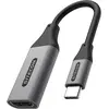 Image de Sitecom AD-1002 Adaptateur USB-C vers HDMI  2.0 (HDMI, 15 cm), Adaptateur données + vidéo, Gris
