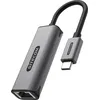 Image de Adaptateur Sitecom USB-C vers Ethernet LAN 1 Gbps Gris