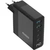 Image de Sitecom 140w Pd Wall Charger, LED Screen (140 W), Chargeur USB, Noir