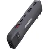 Image de Sitecom MacBook Pro Multiport Hub 6 in 2 Zwart (AC-2101) (USB-C), Station d’accueil + hub USB, Noir