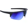 Image de BBB, Hommes, Lunettes de sport, Comet (Bleu, noir mat, fumé, Transparent), Bleu, Noir