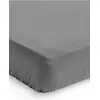 Image de Jollein, Drap housse bébé, Drap-housse 120 x 60 cm Storm Grey / Drap-housse / 100 % coton (120 x 60 cm)