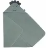 Image de Jollein, Serviette de bain bébé, Serviette à capuche en éponge (75 x 75 cm)