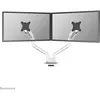 Image de Neomounts Select Desk Mount, double disp (Tables, 35", 9 kg), Support de moniteur, Blanc