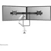 Image de Neomounts Select Desk Mount, double disp (Sol, 32", 8 kg), Support de moniteur, Blanc