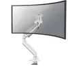 Image de Neomounts Support de bureau 1 écran ultra-large (Tables, 49", 18 kg), Support de moniteur, Blanc