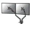 Image de Neomounts support de table duo 100x100 9kg/17-32"/noir/entièrement mobile (Tables, 32", 9 kg), Support de moniteur, Noir