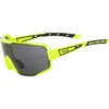Image de Agu, Unisexe, Lunettes de sport, Bold Fietsbril Essential - Fluo Geel - Neusvleugels instelbaar (Fluo Geel), Jaune