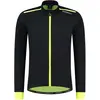 Image de Rogelli, Hommes, Veste de cyclisme, Veste de vélo Core Homme - Veste de vélo de course - Noir/Jaune (XL), Noir, XL