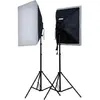 Image de Falcon Eyes Kit d'éclairage continu LH-ESB6060K 8x40W (éclairage de studio), Lumière continue, Noir