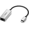 Image de Marmitek Adapter Connect USB-C > Ethernet (USB-C, RJ45 (1x)), Adaptateur réseau, Noir, Argent