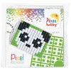 Image de Magni Pixel P23004 Médaillon mosaïque panda, porte-clés pour enfants à concevoir soi-même, jeu d'enfant