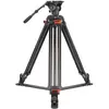 Image de Caruba Videostar 188 Pro Videostatief + vloeistof gedempte kop en Spreader (Métal), Trépied