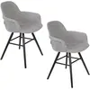 Image de 2x Zuiver, Chaises, Albert Kuip Soft