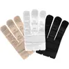 Image de Bye Bra, Soutien-gorge, Extenseurs de soutien-gorge 3 Crochet, Beige, Noir, Blanc, (Lot de 3, Taille unique)
