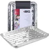 Image de Fs-Star, Plat à barbecue, Set de 4 plats à griller 34x23cm
