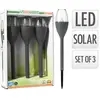Image de Mondex, Éclairage d'extérieur, Set de lampes solaires 3 pcs. H : 38 cm (IP44)