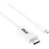 Image de Club 3D USB Typ C   DisplayPort, Adaptateur données + vidéo, Blanc