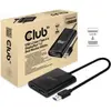 Image de Club 3D CSV-1477 USB A à DisplayPort (DP, 9.30 cm), Adaptateur données + vidéo, Noir