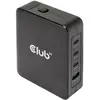 Image de Club 3D Club3D chargeur de voyage 3xUSB type C, 1xUSB type A, PD 140W retail (140 W), Chargeur USB, Noir