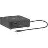 Image de Club 3D Club3D USB-C 12in1-Dock >2xDP/2xHDMI/3xUSB-C/ 8K30Hz PD100W (USB-C, 12 ports), Station d’accueil + hub USB, Noir