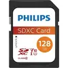 Image de Philips Sdxc (128 Go, SDXC, U1, UHS-I), Carte mémoire, Noir, Blanc