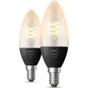Image de Philips Hue, Ampoule, White (E14, 300 lm, 2 x)